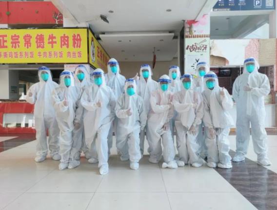 抗疫有我：人才集团“大白”突击队撑广州