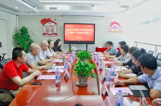 国家发改委就业司领导一行到球王会网页版配置中心调研指导